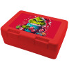 Children's cookie container RED 185x128x65mm (BPA free plastic)