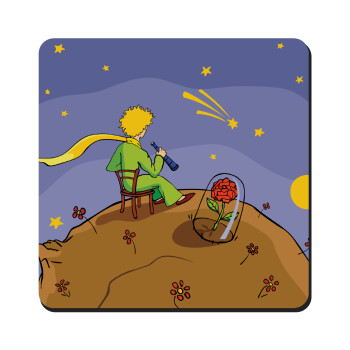 The Little prince planet, Τετράγωνο μαγνητάκι ξύλινο 9x9cm