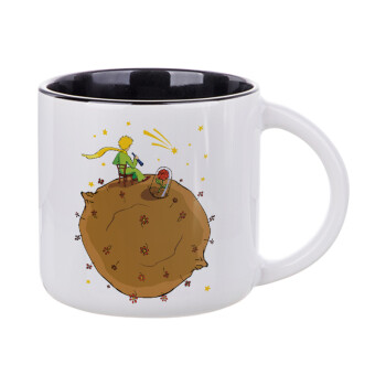 The Little prince planet, Κούπα κεραμική 400ml Λευκή/Μαύρη