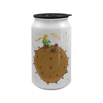 The Little prince planet, Κούπα ταξιδιού μεταλλική με καπάκι (tin-can) 500ml