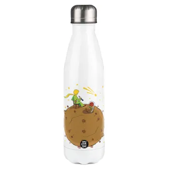 The Little prince planet, Metal mug thermos White (Stainless steel), double wall, 500ml