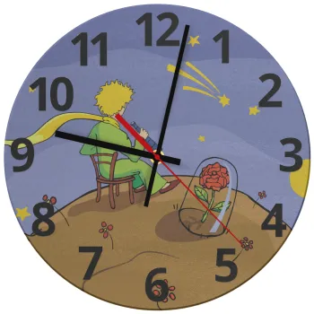 Ο μικρός πρίγκιπας planet, Ρολόι τοίχου γυάλινο (30cm)