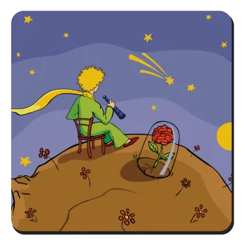 The Little prince planet, Τετράγωνο μαγνητάκι ξύλινο 9x9cm