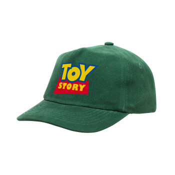 Woody cowboy, Children's Baseball Cap, 100% Cotton Drill, GREEN (COTTON, CHILDREN'S, ONE SIZE)