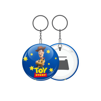 Woody cowboy, Μπρελόκ μεταλλικό 5cm με ανοιχτήρι