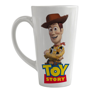Woody cowboy, Κούπα κωνική Latte Μεγάλη, κεραμική, 450ml