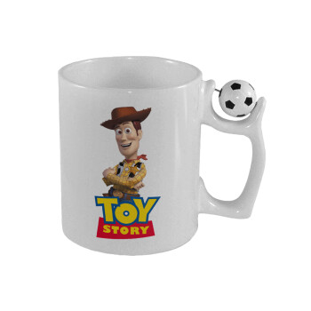 Woody cowboy, Κούπα με μπάλα ποδασφαίρου , 330ml