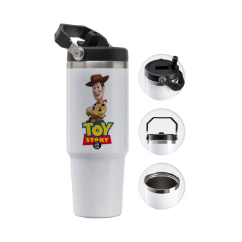 Woody cowboy, Θερμός Ανοξείδωτο 30oz με χερούλι