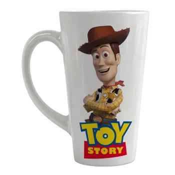 Woody cowboy, Κούπα κωνική Latte Μεγάλη, κεραμική, 450ml
