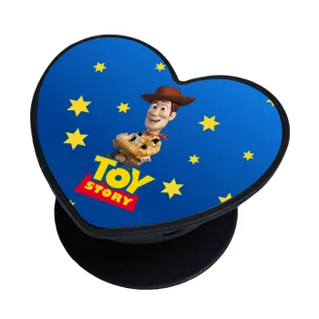 Woody cowboy, Phone Holders Stand  καρδιά Μαύρο Βάση Στήριξης Κινητού στο Χέρι