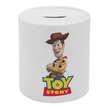 Woody cowboy, Κουμπαράς πορσελάνης με τάπα