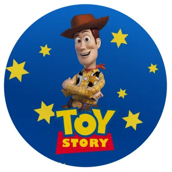 Woody cowboy, Mousepad Στρογγυλό 20cm