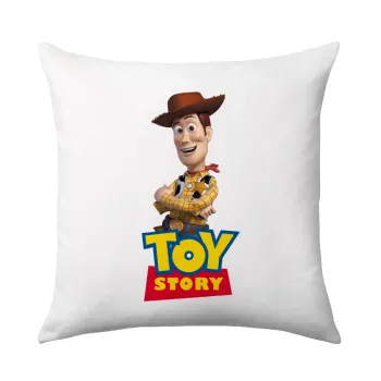 Woody cowboy, Μαξιλάρι καναπέ 40x40cm περιέχεται το  γέμισμα