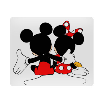 mickey and minnie hags, Mousepad ορθογώνιο 23x19cm