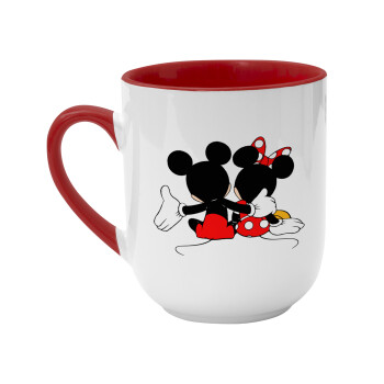 mickey and minnie hags, Κούπα κεραμική tapered 260ml