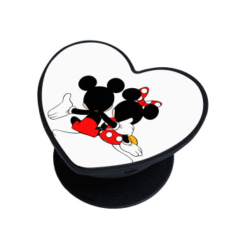 mickey and minnie hags, Phone Holders Stand  καρδιά Μαύρο Βάση Στήριξης Κινητού στο Χέρι