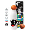 Bascetball Metal mug thermos, double wall, 550ml