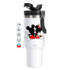 Mega Stainless steel Tumbler with lid, double wall 1,2L