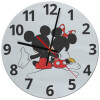 Ρολόι τοίχου γυάλινο (30cm)