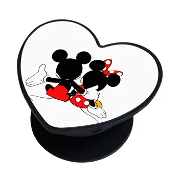 mickey and minnie hags, Phone Holders Stand  καρδιά Μαύρο Βάση Στήριξης Κινητού στο Χέρι