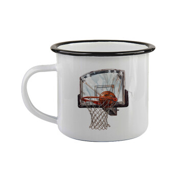 Basketball, Κούπα εμαγιέ με μαύρο χείλος 360ml