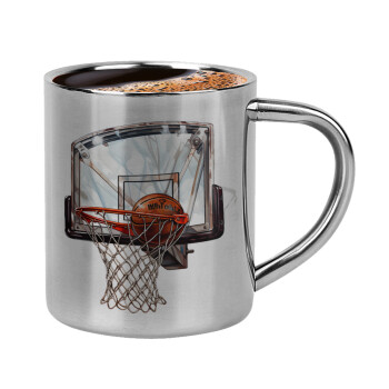 Basketball, Κουπάκι μεταλλικό διπλού τοιχώματος για espresso (220ml)
