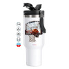 Mega Stainless steel Tumbler with lid, double wall 1,2L