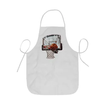 Basketball, Ποδιά Σεφ ολόσωμη κοντή  Παιδική (44x62cm)