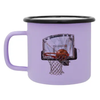 Basketball, Κούπα Μεταλλική εμαγιέ ΜΑΤ Light Pastel Purple 360ml