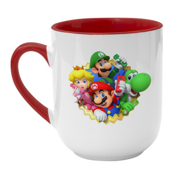 Super mario and Friends, Κούπα κεραμική tapered 260ml