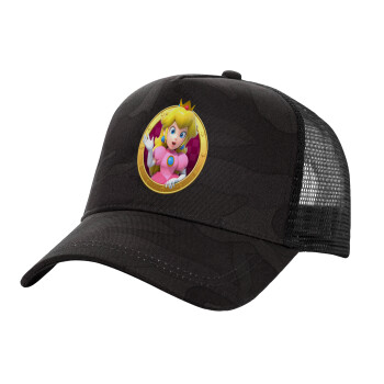 Princess Peach Toadstool, Καπέλο Structured Trucker, (παραλλαγή) Army σκούρο