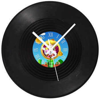 Princess Peach Toadstool, Ρολόι τοίχου Βινύλιο (30cm)