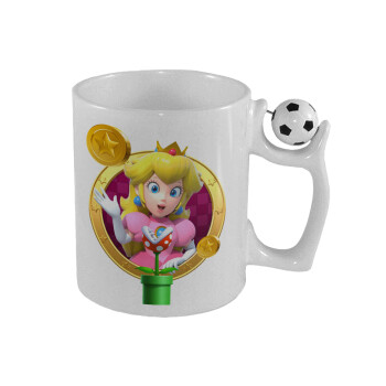 Princess Peach Toadstool, Κούπα με μπάλα ποδασφαίρου , 330ml