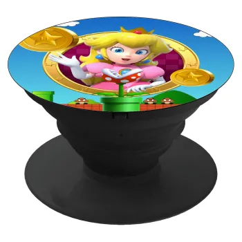 Princess Peach Toadstool, Phone Holders Stand  Μαύρο Βάση Στήριξης Κινητού στο Χέρι