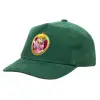Children's Baseball Cap, 100% Cotton Drill, GREEN (COTTON, CHILDREN'S, ONE SIZE)