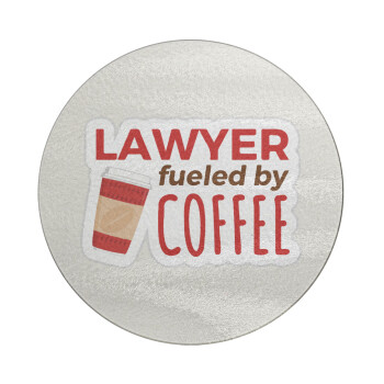 Lawyer fueled by coffee, Επιφάνεια κοπής γυάλινη στρογγυλή (30cm)