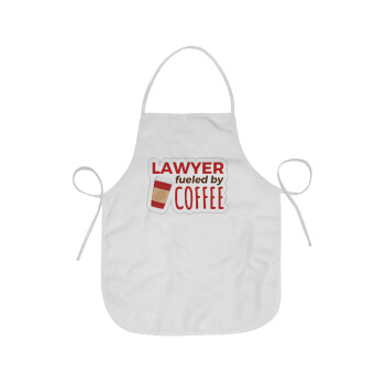 Lawyer fueled by coffee, Chef Apron Short Full Length Adult (63x75cm)