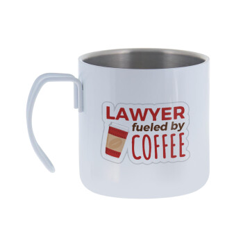 Lawyer fueled by coffee, Κούπα Ανοξείδωτη διπλού τοιχώματος 400ml
