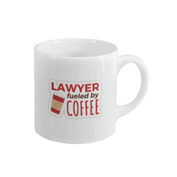Lawyer fueled by coffee, Κουπάκι κεραμικό, για espresso 150ml