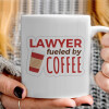   Lawyer fueled by coffee