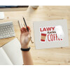  Lawyer fueled by coffee