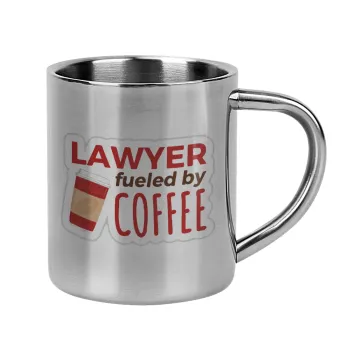 Lawyer fueled by coffee, Κούπα Ανοξείδωτη διπλού τοιχώματος 300ml