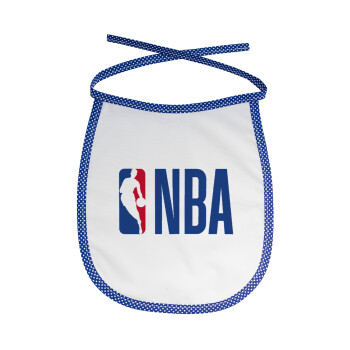 NBA Classic, Σαλιάρα μωρού αλέκιαστη με κορδόνι Μπλε