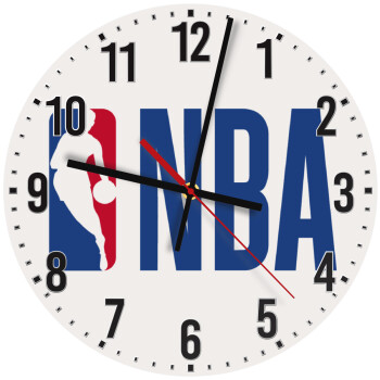 NBA Classic, Ρολόι τοίχου ξύλινο (30cm)