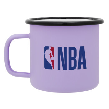 NBA Classic, Κούπα Μεταλλική εμαγιέ ΜΑΤ Light Pastel Purple 360ml