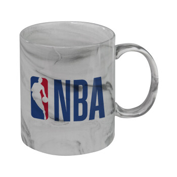 NBA Classic, Κούπα κεραμική, marble style (μάρμαρο), 330ml
