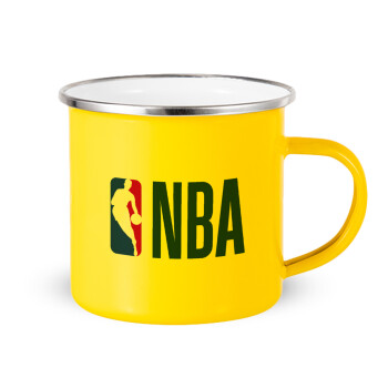 NBA Classic, Κούπα Μεταλλική εμαγιέ Κίτρινη 360ml