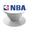 NBA Classic, Pop Socket Λευκό Βάση Στήριξης Κινητού στο Χέρι
