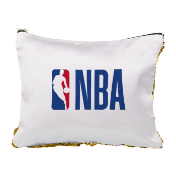 NBA Classic, Τσαντάκι νεσεσέρ με πούλιες (Sequin) Χρυσό