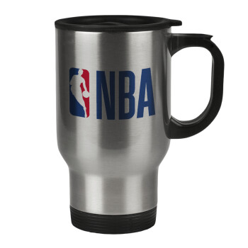 NBA Classic, Stainless steel travel mug with lid, double wall 450ml